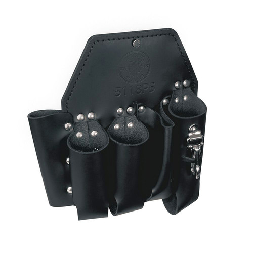 Tool Belts | Klein Tools 5118P5 10 in. x 11 in. 5-Pocket Tool Pouch image number 0