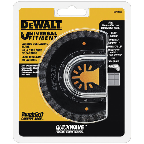 Blades | Dewalt DWA4220 Oscillating Tool Fastcut Carbide Grout Removal Blade image number 0