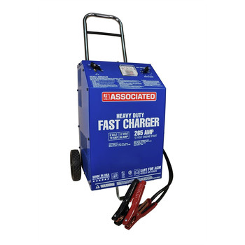 PRODUCTS | Associated Equipment 6V/12V 265 Amp Heavy Duty Cranking Fast Battery Charger - 6009AGM