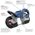 Band Saws | Bosch GCB18V-5N 18V Brushless Lithium-Ion 5 in. Cordless Deep Cut Band Saw (Tool Only) image number 1