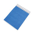 July Member-Exclusive Offer Save 10% off on One Item | Advantus 75442 10 in. x 0.75 in. Sequentially Numbered Crowd Management Wristbands - Blue (100/Pack) image number 1