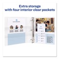 July Member-Exclusive Offer Save 10% off on One Item | Avery 09400 3 EZD Rings 1.5 in. Capacity 11 in. x 8.5 in. Durable View Binder with DuraHinge - Black image number 6