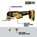 Combo Kits | Dewalt DCK940D2 20V MAX Brushed Lithium-Ion Cordless 9-Tool Combo Kit with 2 Batteries (2 Ah) image number 11