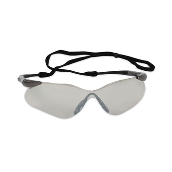 Ansell 29112 Nemesis VL Indoor/Outdoor Uncoated Lens Safety Glasses - Gunmetal Frame