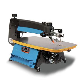 SCROLL SAWS | Baileigh Industrial BA9-1231862 BSS-22 120V 400 -1550 SPM Variable-Speed 22-3/8 in. Throat Cast Iron Table Scroll Saw with Foot Pedal