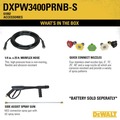 Pressure Washers | Dewalt 61092 3400 PSI 2.5 GPM Pressure Ready Gas Pressure Washer image number 13