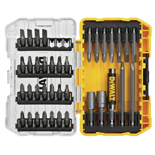 Drill Driver Bits | Dewalt DW2163 37-Piece Screwdriving Bit Set with Tough Case image number 0