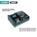 Chargers | Makita DC40RA 40V Max XGT Rapid Optimum Charger image number 1