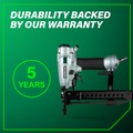 Pneumatic Finishing Staplers | Metabo HPT N3804A5M 18-Gauge Narrow Crown Pro Finish Stapler image number 10