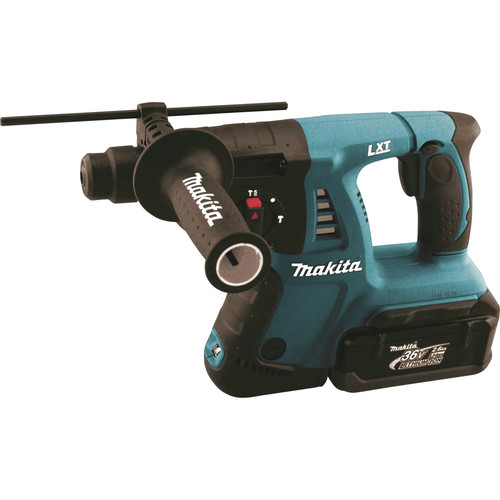Clearance Center | Factory Reconditioned Makita BHR261-R 36V LXT Variable Speed Lithium-Ion 1 in. Cordless SDS-PLUS Rotary Hammer Kit with 2 Batteries (2.6 Ah) image number 0