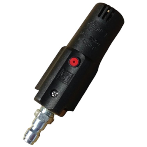 Pressure Washer Accessories | Pressure-Pro ARM010 3500 PSI 0-Degree Red Rotomax Rotating Nozzle with 1/4 in. Quick Connect Plug for Pressure Washers image number 0