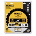 4th of July Sale | Dewalt DWA11024 10 in. 24T Tungsten Carbide-Tipped Steel General Purpose Circular Saw Blade image number 1