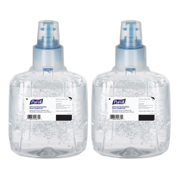 PURELL 1903-02 1200 ml Advanced Hand Sanitizer Green Certified Gel Refill for LTX-12 Dispensers (2/Carton)