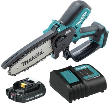 OUTDOOR TOOLS AND EQUIPMENT | Makita 18V LXT Brushless Lithium‑Ion Cordless 6 in. Pruning Saw Kit (2 Ah) - XCU14SR1