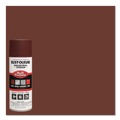 Paint | Rust-Oleum 1667830 Industrial Choice 1600 System 12 oz. Aerosol Can Multi-Purpose Enamel Spray Paint - Flat Red (6/Carton) image number 2