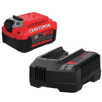 PRODUCTS | Factory Reconditioned Craftsman V20 4 Ah Lithium-Ion Battery and Charger Starter Kit - CMCB204-CKR