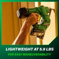 Finish Nailers | Metabo HPT NT1865DAAM 18V MultiVolt Lithium-Ion Brushless 15-Gauge Cordless Angled Finish Nailer Kit (2 Ah) image number 4