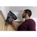 Finish Nailers | Factory Reconditioned Bosch GNH18V-15MAB12-RT 18V Lithium-Ion Brushless 15-Gauge Cordless Angled Finish Nailer Kit (2 Ah) image number 3