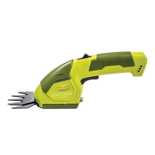Sun Joe 7.2V Lithium-Ion 2-in-1 Cordless Grass Shear and Hedger