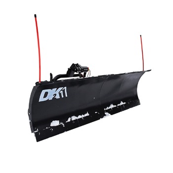 SNOW BLOWERS | Detail K2 RAMPAGE II 82 in. x 19 in. Custom-Mounted Winch Driven Snowplow - RAMP8219
