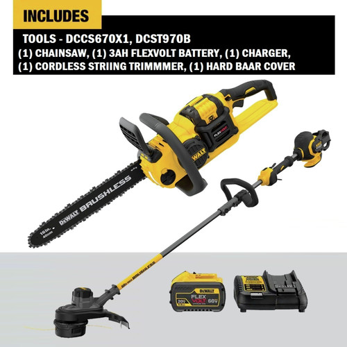 DeWalt DCST970B FLEXVOLT 60V MAX* Cordless String Trimmer (Tool Only)