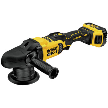 SANDERS AND POLISHERS | Dewalt 20V MAX XR Lithium-Ion Variable Speed 5 in. Cordless Random Orbit Polisher Kit (5 Ah) - DCM848P2