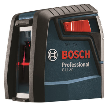 Bosch GLL 30 30 ft. Self-Leveling Cross-Line Laser - GLL30