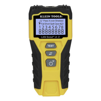POWER TOOL ACCESSORIES | Klein Tools LAN Scout Jr. 2 Ethernet Cordless Cable Tester - VDV526-200