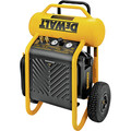 Portable Air Compressors | Dewalt D55146 1.6 HP Continuous 225 PSI Max 4.5 Gallon Hand Carry with Wheels Air Compressor image number 4