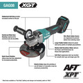 Clearance Center | Makita GAG08Z 40V max XGT Brushless Lithium-Ion 6 in. Cordless Paddle Switch Angle Grinder with Electric Brake (Tool Only) image number 1