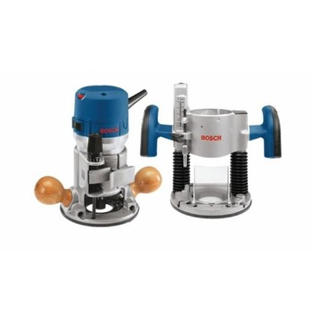 ROUTERS AND TRIMMERS | Bosch 1617EVSPK 12 Amp 2.25 HP Combination Plunge and Fixed-Base Router Kit