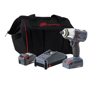 POWER TOOLS | Ingersoll Rand Brushless Lithium-Ion 1/2 in. Cordless Impact Wrench Kit (5 Ah) - W5133-K22