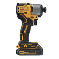Impact Drivers | Dewalt DCF840C2 20V MAX Brushless Lithium-Ion 1/4 in. Cordless Impact Driver Kit with 2 Batteries (1.5 Ah) image number 5