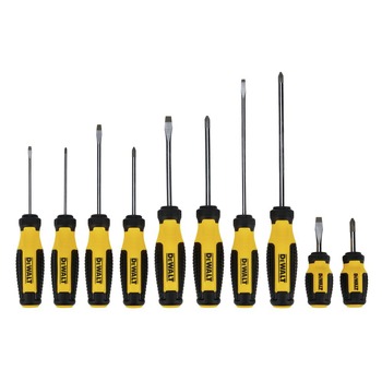 SCREWDRIVERS | Dewalt 10-Piece Screwdriver Set - DWHT65201