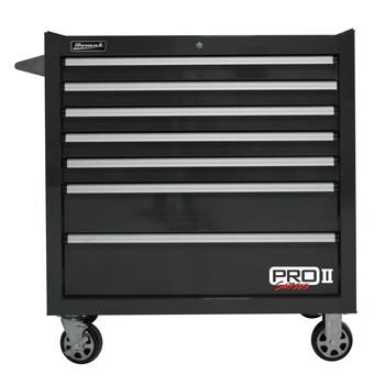 TOOL CHESTS | Homak 36 in. Pro 2 7-Drawer Roller Cabinet - Black - BK04036072