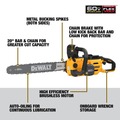 Chainsaws | Dewalt DCCS677B 60V MAX Brushless Lithium-Ion 20 in. Cordless Chainsaw (Tool Only) image number 14
