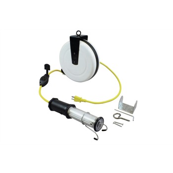 WORK LIGHTS | General Manufacturing Stubby II LED Light with 35 ft. Reel and Tool Tap - 1935-8010