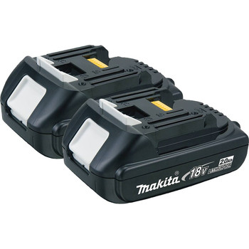 Makita 18V LXT 2.0 Ah Lithium-Ion Battery 2-Pack - BL1820-2