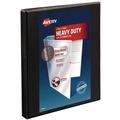 July Member-Exclusive Offer Save 10% off on One Item | Avery 05233 3 Slant Rings 0.5 in. Capacity 11 in. x 8.5 in. Heavy-Duty Non Stick View Binder with DuraHinge - Black image number 0
