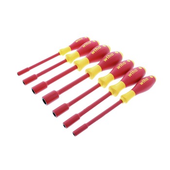 PRODUCTS | Wiha Tools (7-Piece) Insulated SoftFinish Inch Nut Driver Set - 32294