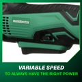 Right Angle Drills | Metabo HPT DN18DSLQ4M 18V Lithium-Ion 3/8 in. Cordless Angle Drill (Tool Only) image number 5