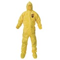 July Member-Exclusive Offer Save 10% off on One Item | Ansell KCC 00683 A70 Chemical Spray Protection Coveralls - Large/Yellow (12/Carton) image number 0