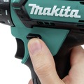 Holideals Day 7! Spread Cheer With Savings on DIY Essentials! | Factory Reconditioned Makita FD09R1-R 12V MAX CXT Lithium-Ion 3/8 in. Cordless Drill Driver Kit with 2 Batteries (2 Ah) image number 6
