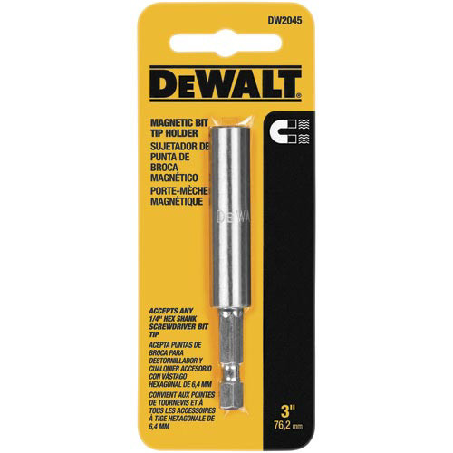 Bits and Bit Sets | Dewalt DW2045 3 in. Magnetic Bit Tip Holder image number 0