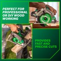 Circular Saws | Metabo HPT C1807DAQ4M 18V MultiVolt Brushless Lithium-Ion 7-1/4 in. Cordless Circular Saw (Tool Only) image number 11