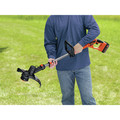 String Trimmers | Black & Decker LST136B 40V MAX Lithium-Ion Cordless String Trimmer (Tool Only) image number 8