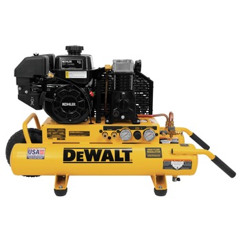  | Dewalt 8 Gallon 175 PSI Kohler Gas Powered Wheelbarrow Air Compressor - DXCMTE6590811