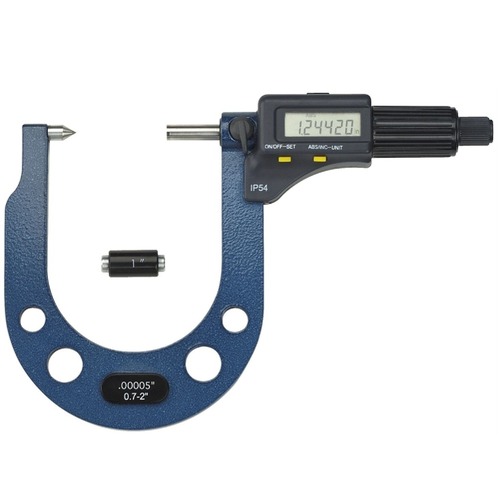 Diagnostics Testers | Fowler 74-860-434 0.3 to 1.7 in. Extended Range Electronic Disc Brake Micrometer image number 0