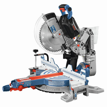 Bosch 18V PROFACTOR Brushless Lithium-Ion 12 in. Cordless Dual-Bevel Glide Miter Saw (Tool Only) - GCM18V-12GDCN