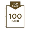 July Member-Exclusive Offer Save 10% off on One Item | Avery 75537 Top-Load Recycled Polypropylene Sheet Protector - Semi-Clear (100/Box) image number 3